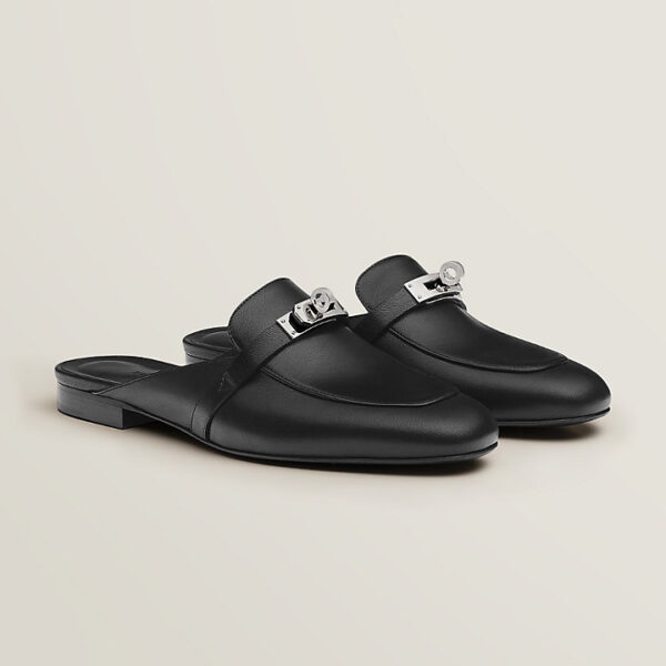 Giày Hermes Oz Mule 'Noir' H212295Z01350 - Ảnh 2