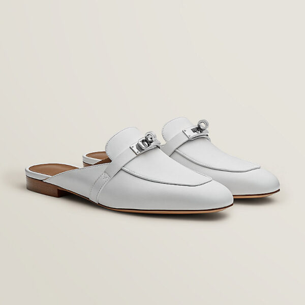 Giày Hermes Oz Mule 'Blanc' H212296Z02350 - Ảnh 2