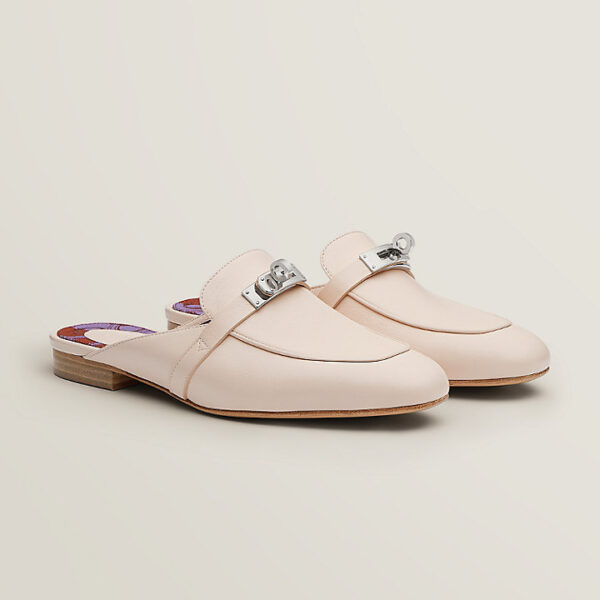 Giày Hermes Oz Mule 'Blanc Poros' H221082Z1E370 - Ảnh 2