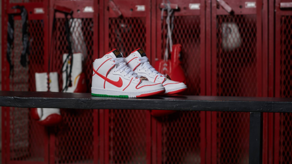 Giày Nike SB Paul Rodriguez x Dunk High 'Premium SB Boxing' CT6680-100 - Ảnh 7