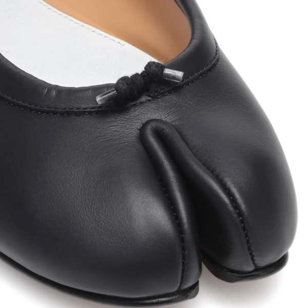 Giày Maison Margiela Tabi Leather Ballerina 'Black' S58WZ0042PR058T8013 - Ảnh 4