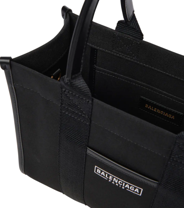Túi Balenciaga Hardware With Strap In Canvas 'Black' 2HHAM-1090 - Ảnh 3