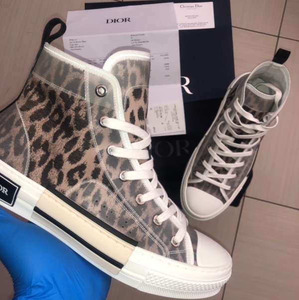 Giày Dior B23 High 'Leopard' 3SH118YQL H369 - Ảnh 2