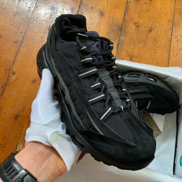 Giày Nike Comme des Garçons x Air Max 95 'Black' CU8406-001 - Ảnh 2
