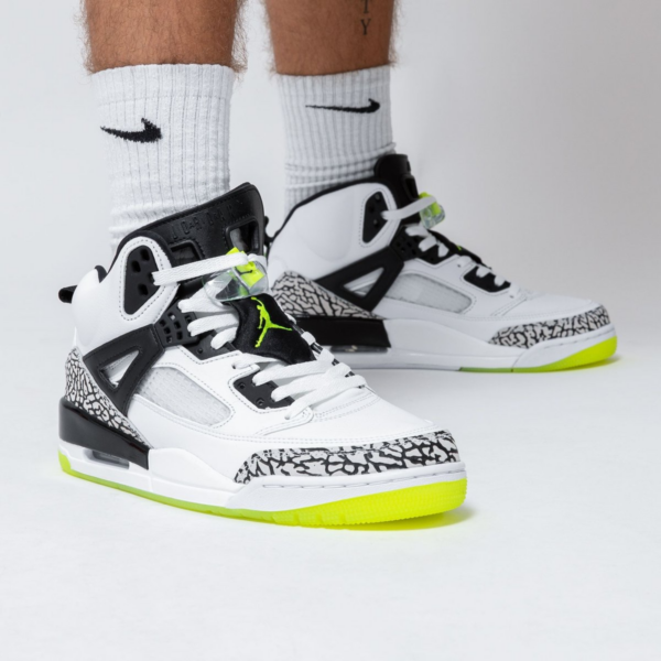 Giày Nike Jordan Spizike GS 'Cement Volt' 317321-170 - Ảnh 2