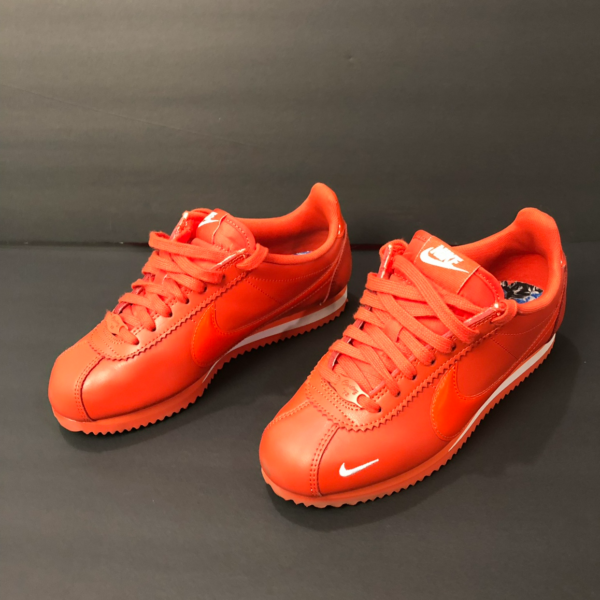 Giày Nike Wmns Classic Cortez Premium 'Team Orange' 905614-802 - Ảnh 4