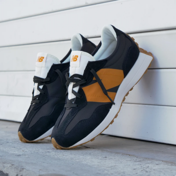 Giày New Balance 327 'Black Madras' GS327HN1 - Ảnh 2