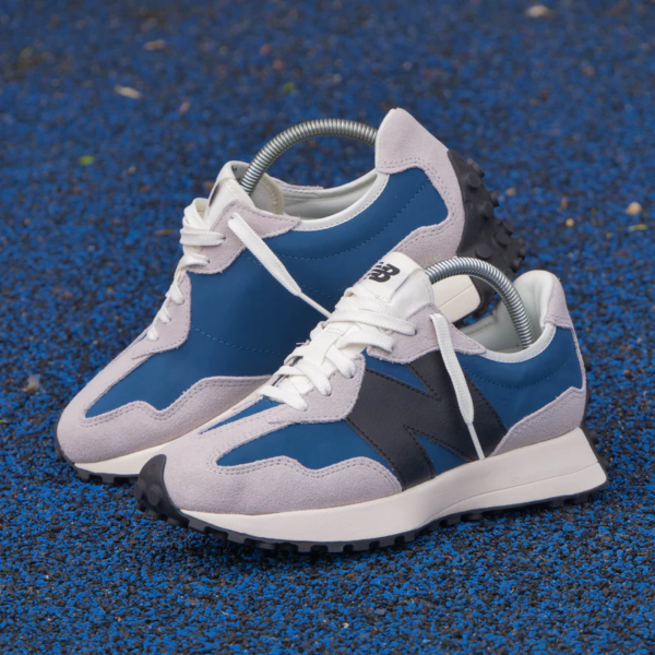 Giày New Balance 327 'Rain Cloud Blue' MS327LU1 - Ảnh 4