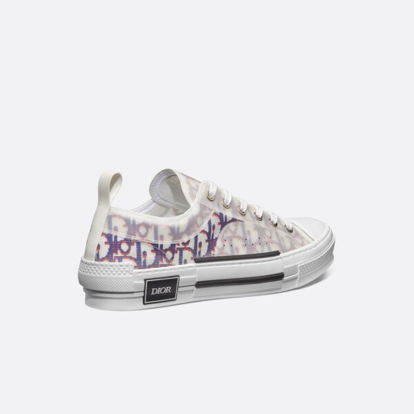 Giày Dior B23 Low Top Red Blue Oblique 3SN249YTG-H563 - Ảnh 2