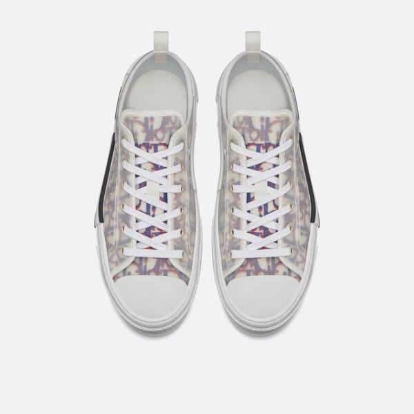 Giày Dior B23 Low Top Red Blue Oblique 3SN249YTG-H563 - Ảnh 3