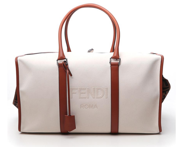 Túi Fendi Large Logo Holdall 7VA532-AFBW-F1E29 - Ảnh 2