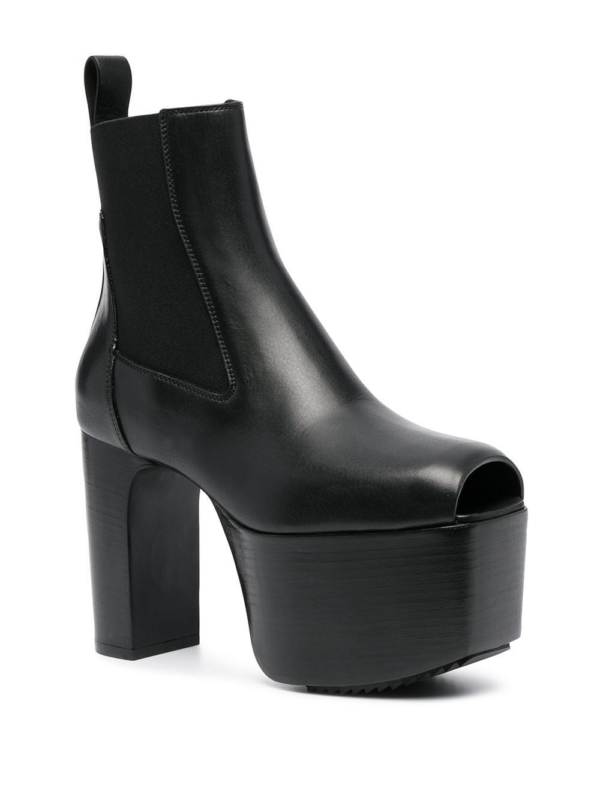 Giày Rick Owens Platform Sole Ankle Boots RP21S3842LD-E09 - Ảnh 3