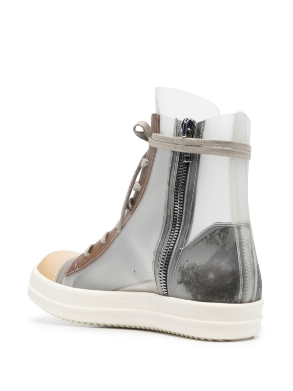 Giày Rick Owens High Top Sneaker  RU21S6890VYTR1011 - Ảnh 4