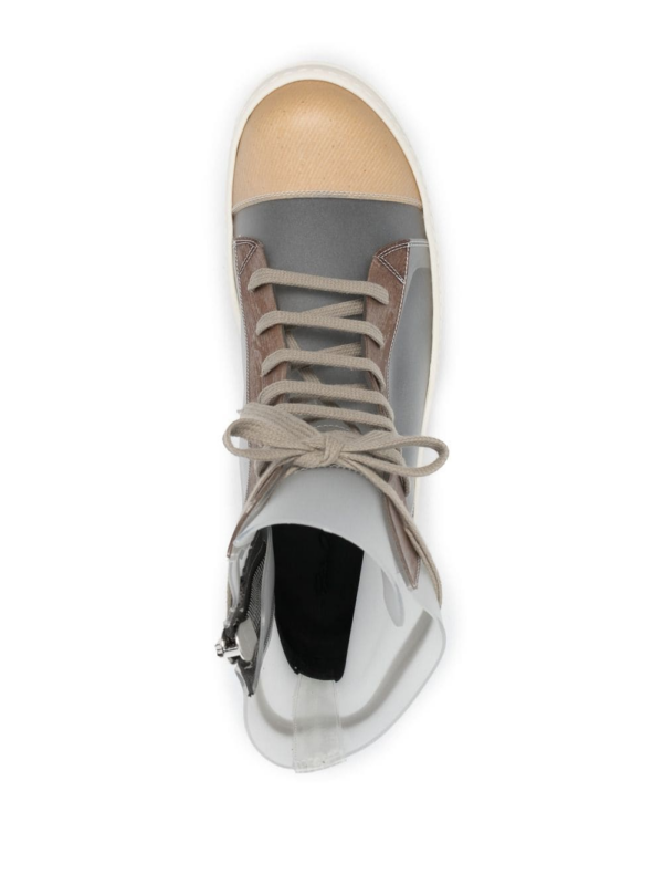 Giày Rick Owens High Top Sneaker  RU21S6890VYTR1011 - Ảnh 2