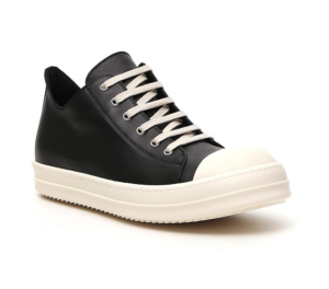 Alternative view of Giày Rick Owens Lace-Up Low-Top Sneakers RU21S6891LPO-911