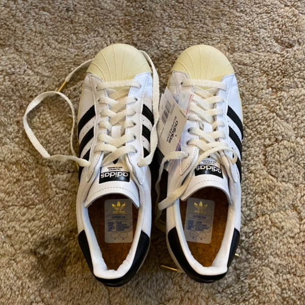 Giày Adidas Superstar 'White Black' FV2831 - Ảnh 4