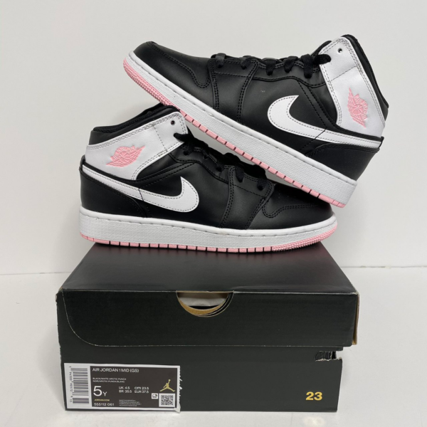 Giày Nike Air Jordan 1 Mid PS 'Black Arctic Punch' 640737-061 - Ảnh 2