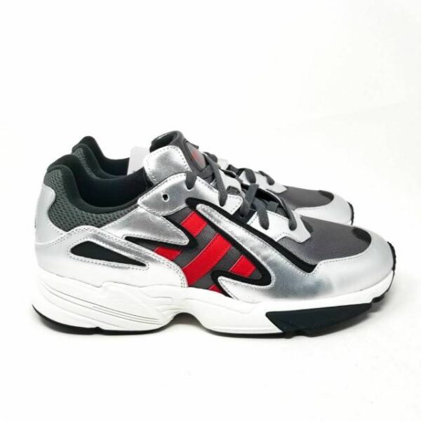 Giày Adidas Yung-96 Chasm 'Silver Metallic Scarlet' EE7240 - Ảnh 2