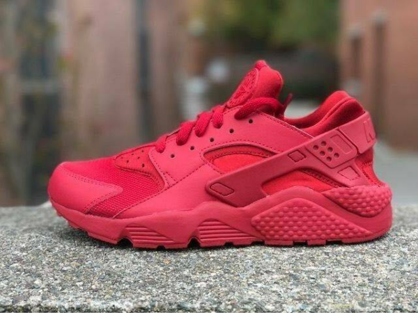 Giày Nike Air Huarache 'Triple Red' 318429-660 - Ảnh 4