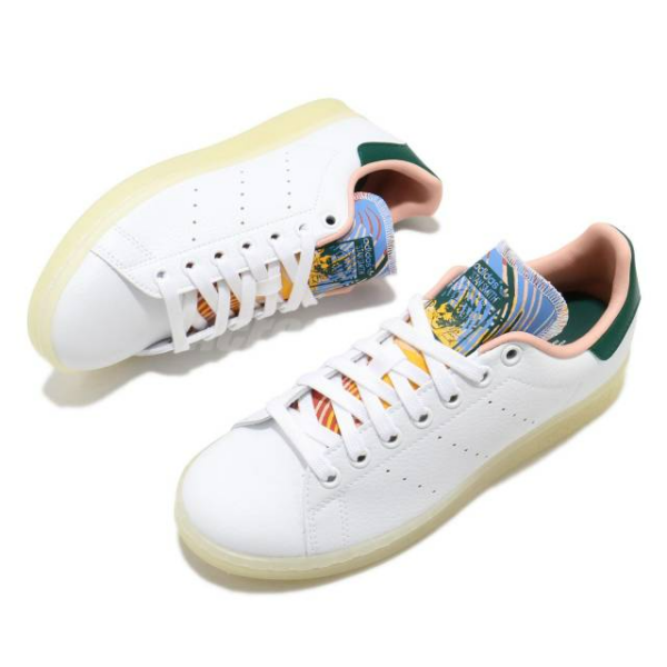 Giày Adidas Wmns Stan Smith 'White Collegiate Green' FZ3631 - Ảnh 4