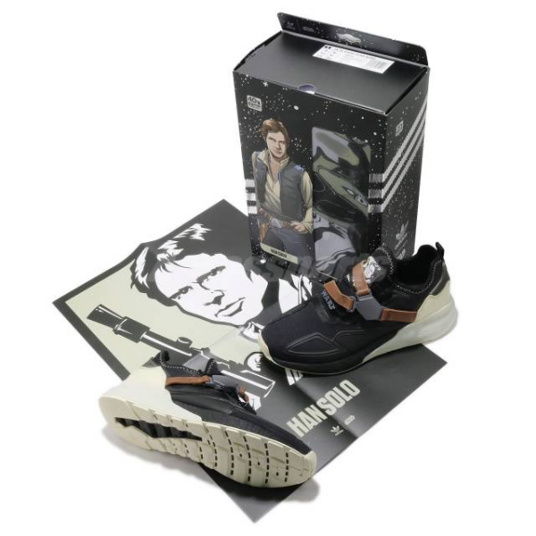 Giày Adidas Star Wars x ZX 2K Boost Han Solo FX9113 - Ảnh 4