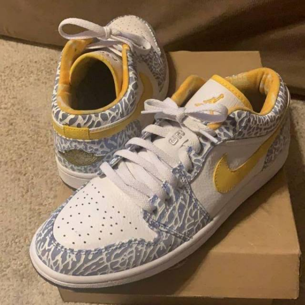Giày Nike Air Jordan 1 Retro Low 'West Coast' 309192-172 - Ảnh 3