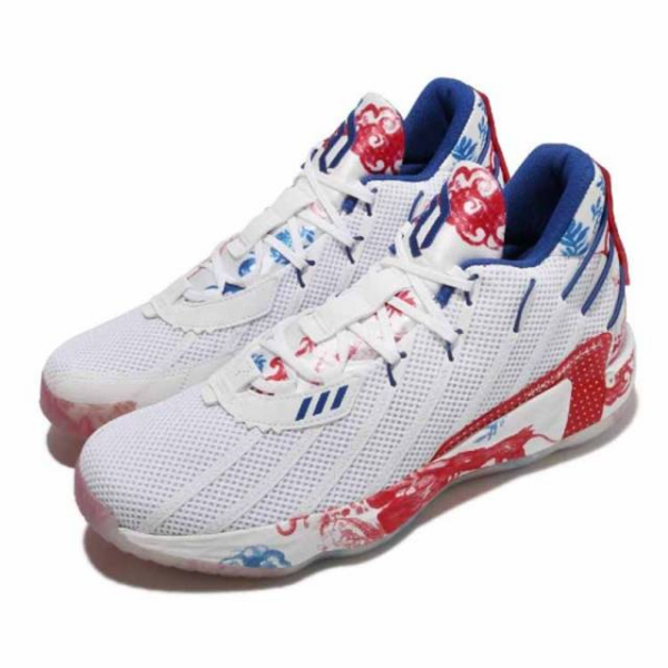 Giày Adidas Dame 7 'Fine China' FZ1102 - Ảnh 4