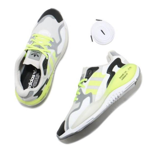 Giày Adidas ZX Alkyne 'White Solar Yellow' FX6227 - Ảnh 7