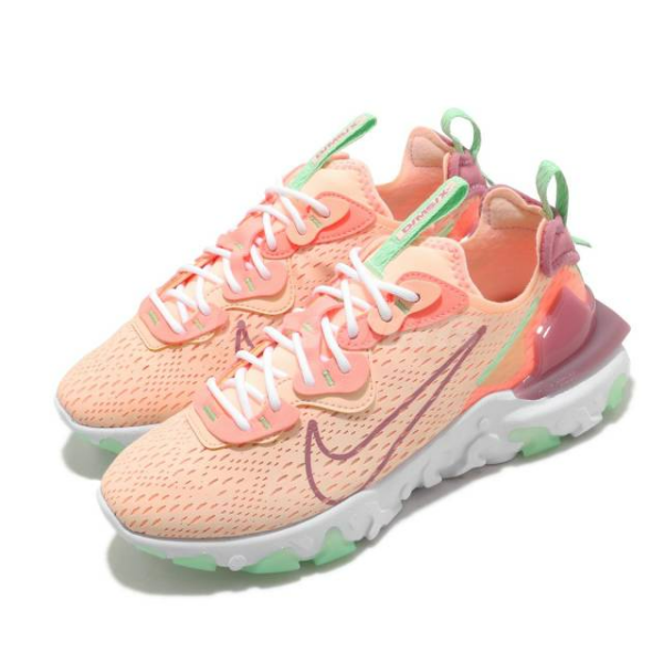 Giày Nike Wmns React Vision 'Crimson Tint Desert Berry' CI7523-800 - Ảnh 2