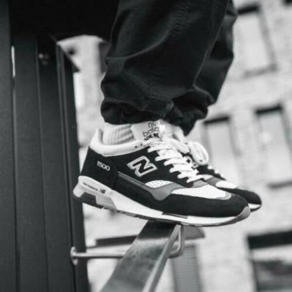 Giày New Balance 1500 Made in England 'Black White' M1500KGW - Ảnh 6
