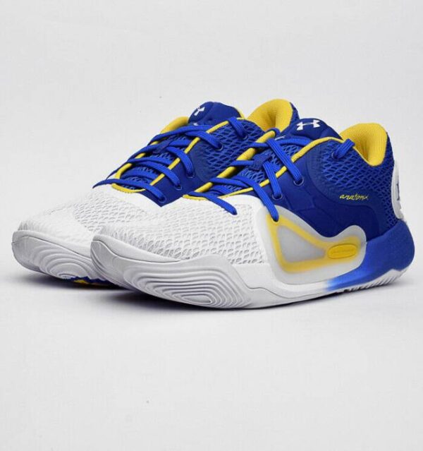 Giày Under Armour Anatomix Spawn 2 'Warriors' 3022626-406 - Ảnh 5