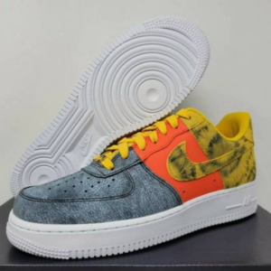 Alternative view of Giày Nike Air Force 1 '07 LV8 'Dark Sulphur Tie-Dye' CZ0337-700