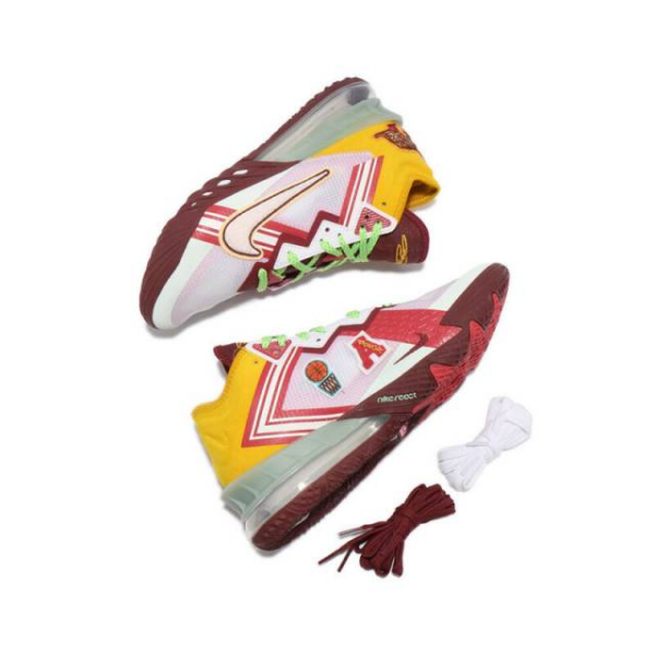 Giày Nike Mimi Plange x LeBron 18 Low EP 'Higher Learning' CV7564-102 - Ảnh 4