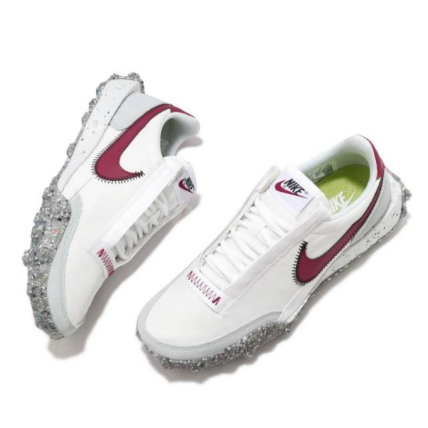 Giày Nike Waffle Racer Crater 'Summit White Red' CT1983-103 - Ảnh 3