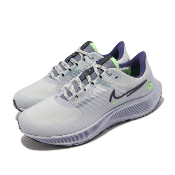 Giày Nike Air Zoom Pegasus 38 Shield White Blue Women Running Shoes DO2341-144 - Ảnh 2