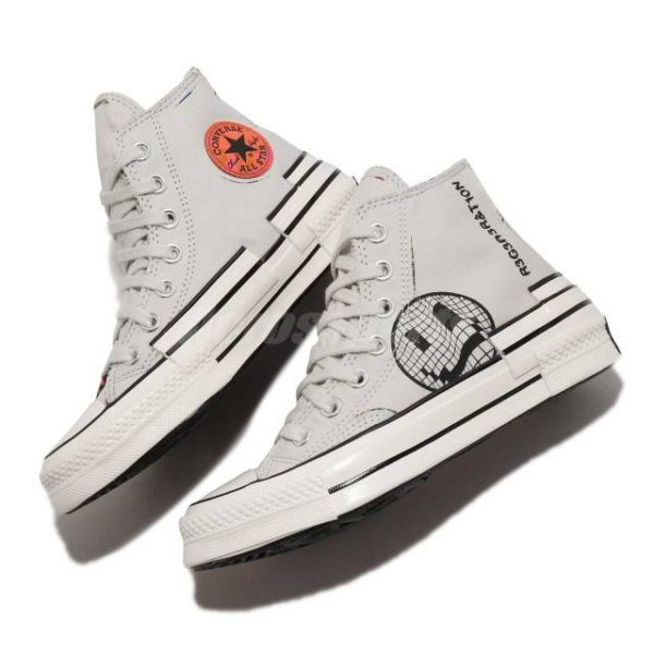 Giày Converse Chuck 70 High Hacked Heel 'Grey' A00730C - Ảnh 10