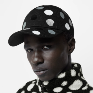 Mu Louis Vuitton x YK Painted Dots Cap 'Black' M7063M