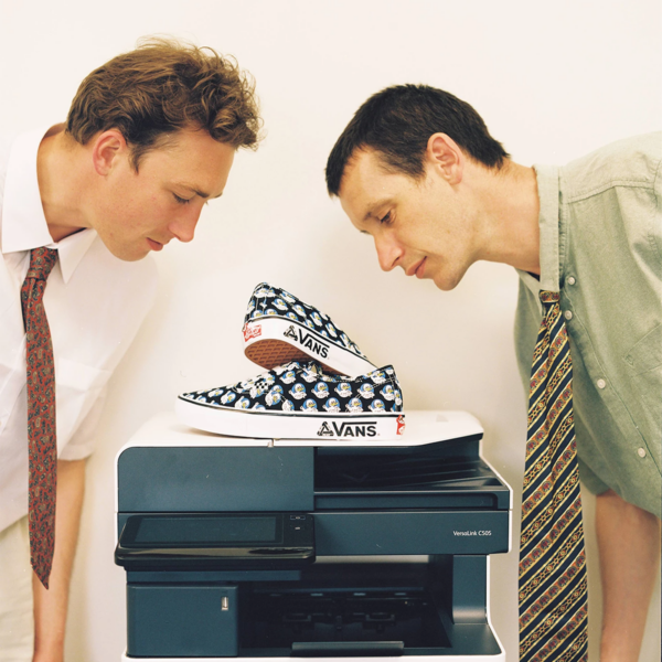 Giày Vans Skate Authentic Palace Jeremy the Duck Black VN0A4BWN6VI - Ảnh 2