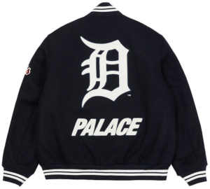 Ao Palace x Detroit Tigers New Era Wool Stadium Jacket 'Navy'