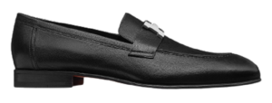 Giày Hermes Wmns Paris Loafers Black Silver HR20210208