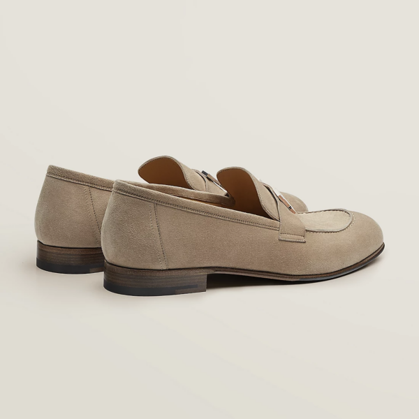 Giày Hermes Paris Loafer 'Sand Beige' H201491ZAC9415 - Ảnh 2
