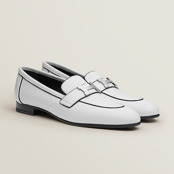 Giày Hermes Paris Loafer 'Blanc' H221004Z90380 - Ảnh 2