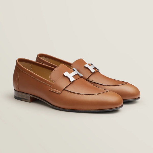 Giày Hermes Paris Loafer 'Natural' H221798ZANH415 - Ảnh 4