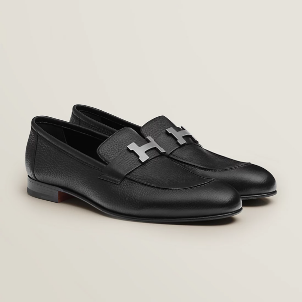 Giày Hermes Paris Loafer 'Black' H221965ZA01420 - Ảnh 3