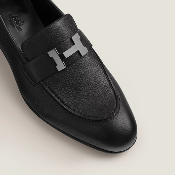 Giày Hermes Paris Loafer 'Black' H221965ZA01420 - Ảnh 4
