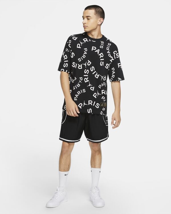 Áo Nike Jordan Paris PSG T Shirt Black CK9787-010 - Ảnh 5