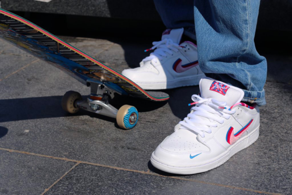 Giày Nike Parra x Dunk Low 'OG SB QS' CN4504-100 - Ảnh 3