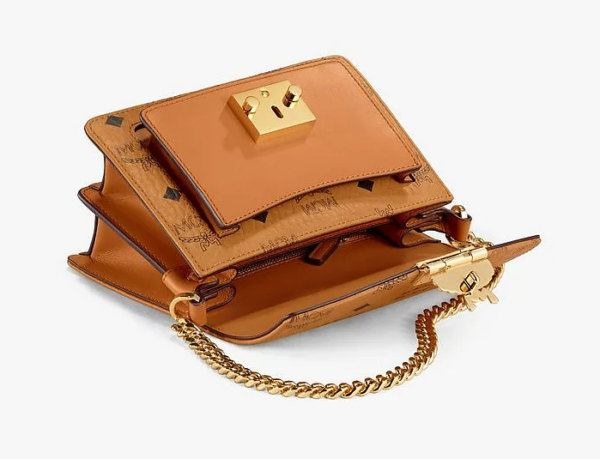 Túi MCM Patricia Crossbody Visetos Cognac MWRAAPA03CO001 - Ảnh 3