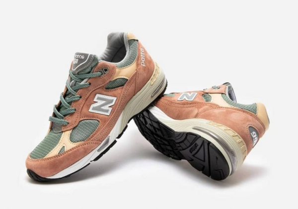 Giày New Balance Patta x 991 'Dusty Pink' M991PAT - Ảnh 4