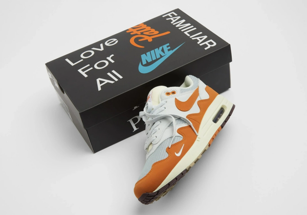 Giày Nike Patta x Air Max 1 'Monarch' DH1348-001 - Ảnh 6